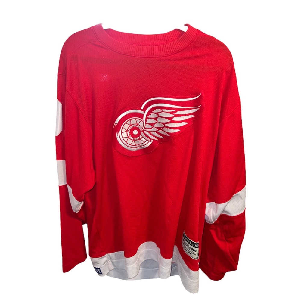 Heros of hockey jersey gordie howe